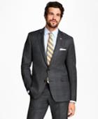 Brooks Brothers Men's Regent Fit Plaid With Deco 1818 Suit