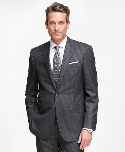 Brooks Brothers Madison Fit Golden Fleece Wool Double Stripe Suit