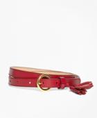 Brooks Brothers Tasseled Leather Belt