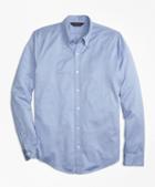 Brooks Brothers Dot Jacquard Button-down Knit Shirt