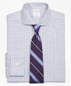 Brooks Brothers Non-iron Regent Fit Framed Twin Check Dress Shirt
