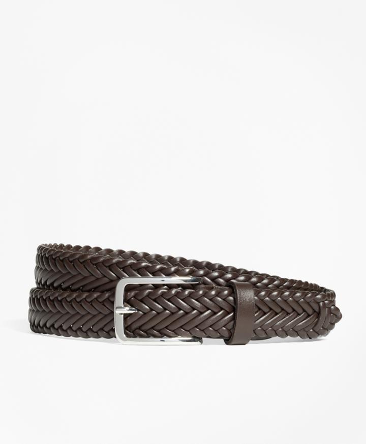 Brooks Brothers Men's Soft Braided Belt