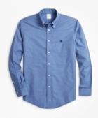 Brooks Brothers Non-iron Milano Fit Heathered Sport Shirt