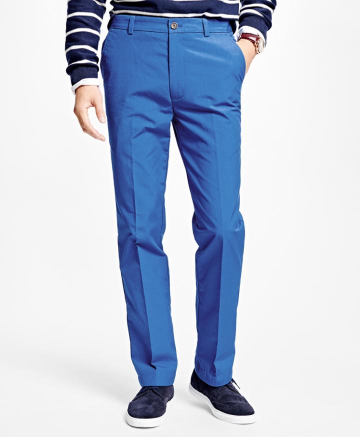 Brooks Brothers Men's Clark Fit Supima Cotton Poplin Pants