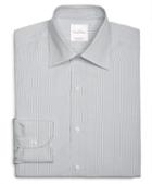 Brooks Brothers Framed Hairline Stripe Woven Dress Shirt