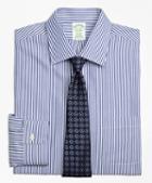 Brooks Brothers Milano Slim-fit Dress Shirt, Non-iron Bengal Stripe