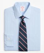 Brooks Brothers Men's Regular Fit Classic-fit Dress Shirt, Non-iron Large Overcheck