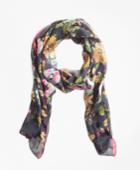 Brooks Brothers Women's Floral Chintz Silk Square Scarf