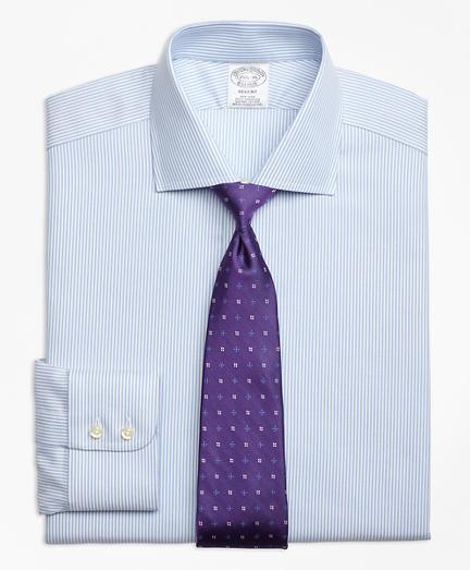 Brooks Brothers Non-iron Regent Fit Royal Oxford Candy Stripe Dress Shirt