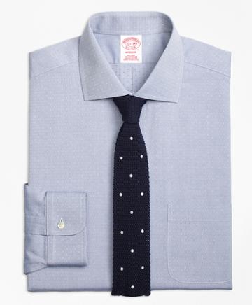 Brooks Brothers Non-iron Madison Fit English Collar Dobby Dress Shirt