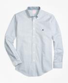 Brooks Brothers Men's Non-iron Brookscool Madison Fit Stripe Sport Shirt