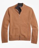 Brooks Brothers Men's Wool And Cashmere Full-zip Sweater