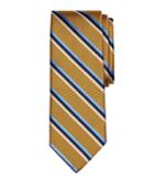 Brooks Brothers Men's Herringbone Sidewheeler Stripe Tie