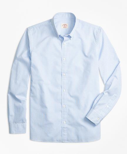 Brooks Brothers Nine-to-nine Windowpane Plaid Shirt