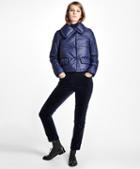Brooks Brothers Cropped Puffer Jacket