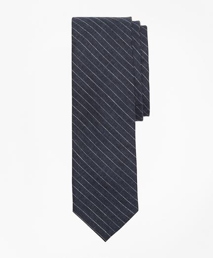 Brooks Brothers Pinstripe Linen Tie