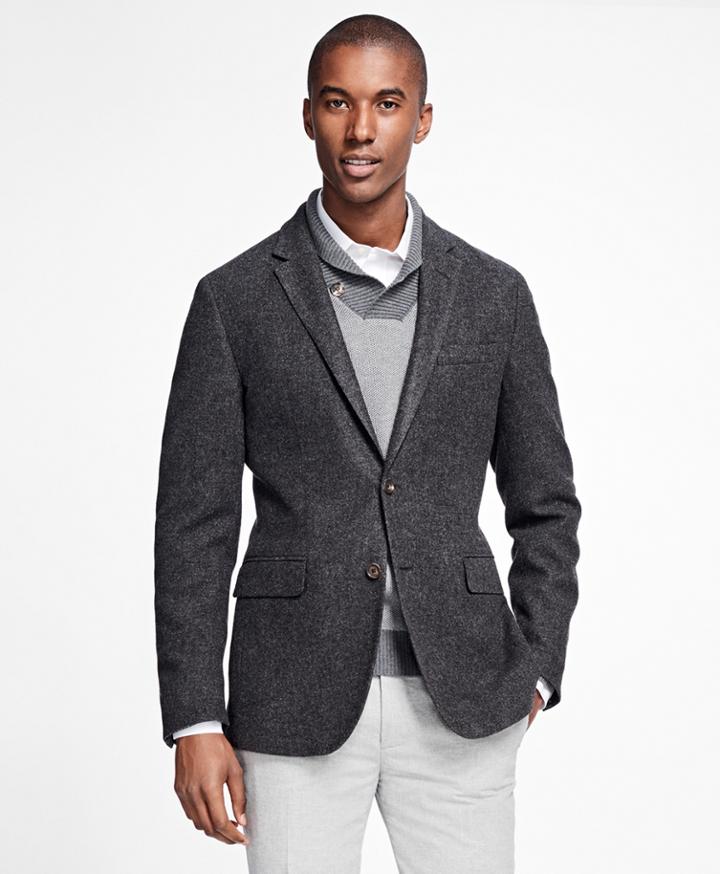 Brooks Brothers Men's Milano Fit Lambswool Sport Coat