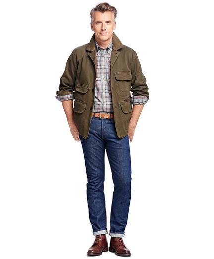 Brooks Brothers And Beretta Cotton Jacket
