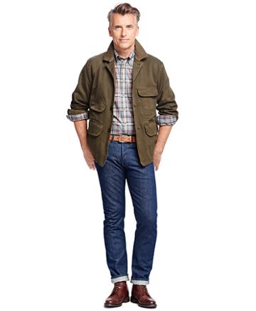 Brooks Brothers And Beretta Cotton Jacket