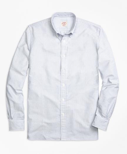 Brooks Brothers Stripe Oxford Sport Shirt