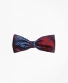 Brooks Brothers Plaid Pre-tied Bow Tie