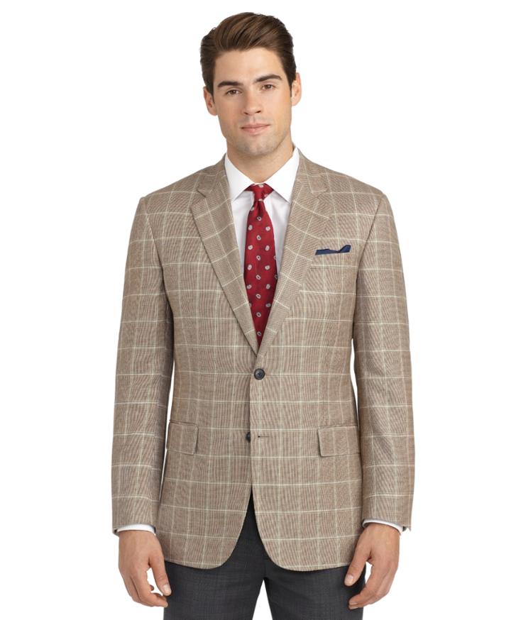 Brooks Brothers Men's Madison Fit Hairline Deco Sport Coat