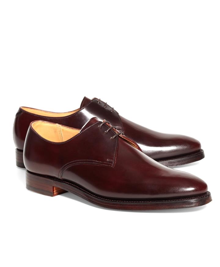 Brooks Brothers Men's Peal & Co. Cordovan Bluchers