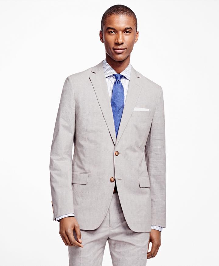 Brooks Brothers Men's Fitzgerald Fit Plaid Suit