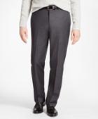 Brooks Brothers Madison Fit Grey Tonal Check Trousers