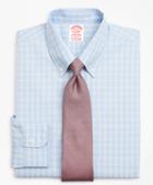 Brooks Brothers Stretch Traditional Relaxed-fit, Non-iron Windowpane