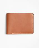 Brooks Brothers Cognac Leather Wallet