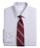 Brooks Brothers Non-iron Regent Fit Hairline Framed Check Dress Shirt