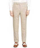 Brooks Brothers Check Tab Trousers