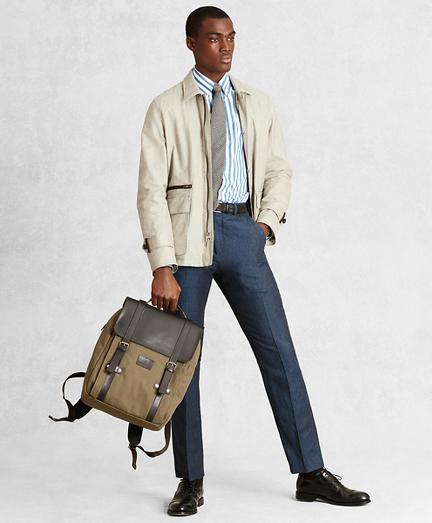 Brooks Brothers Golden Fleece Linen-blend Twill Jacket