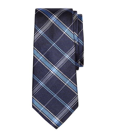 Brooks Brothers Windowpane Plaid Silk Tie