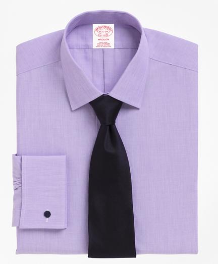Brooks Brothers Madison Classic-fit Dress Shirt, Non-iron Spread Collar French Cuff