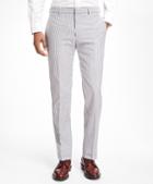 Brooks Brothers Stripe Cotton Seersucker Suit Trousers