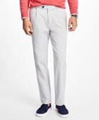 Brooks Brothers Men's Slim-fit Herringbone Pleat-front Stretch Chinos