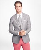 Brooks Brothers Two-button Herringbone Linen Sport Coat