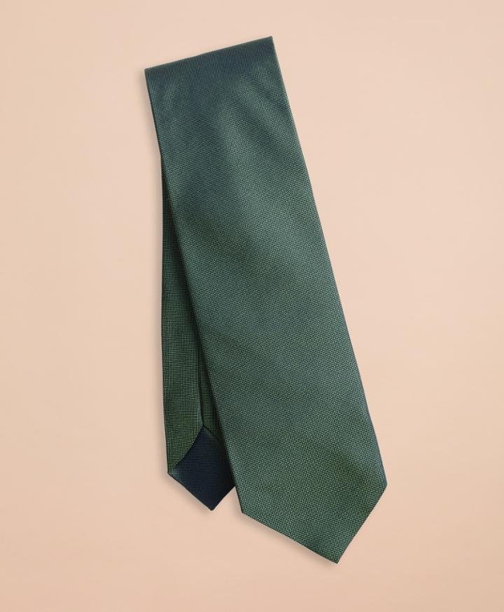 Brooks Brothers Men's Solid Jaspe Silk Tie