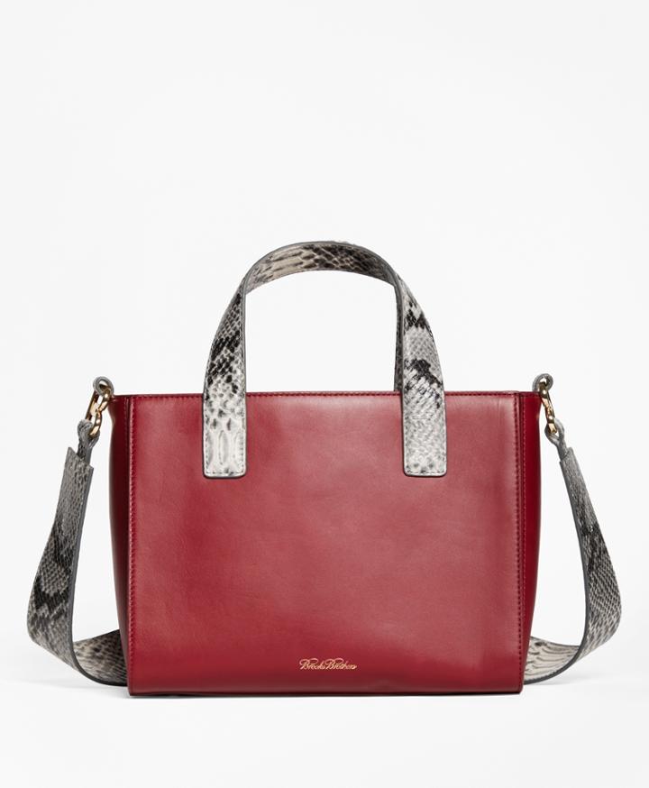 Brooks Brothers Women's Leather Satchel Bag