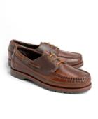 Brooks Brothers Men's Mini Lug Sole Boat Shoes