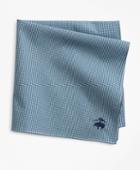 Brooks Brothers Men's Two-tone Gingham Pocket Square