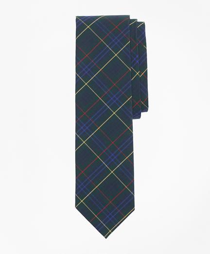 Brooks Brothers Plaid Cotton Broadcloth Tie