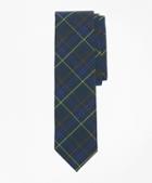 Brooks Brothers Plaid Cotton Broadcloth Tie