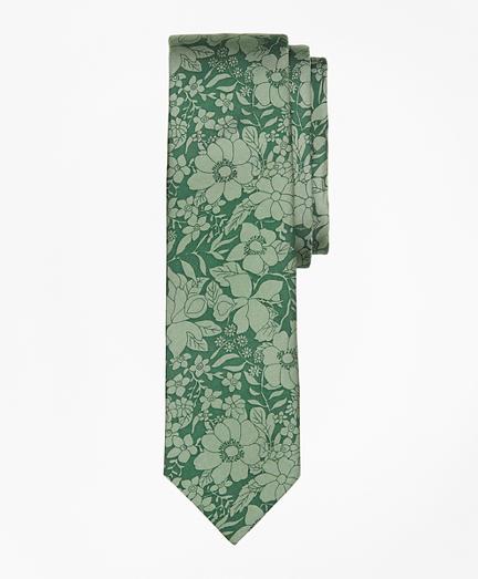 Brooks Brothers Floral Silk Tie