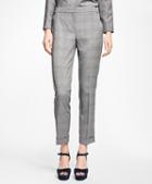 Brooks Brothers Wool-blend Glen Plaid Pants