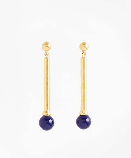 Brooks Brothers Gold-plated Drop Earrings