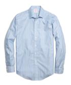 Brooks Brothers Non-iron Madison Fit Twin Stripe Sport Shirt