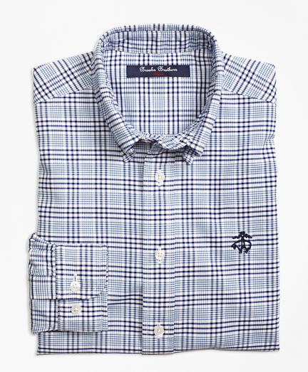 Brooks Brothers Supima Cotton Oxford Check Sport Shirt